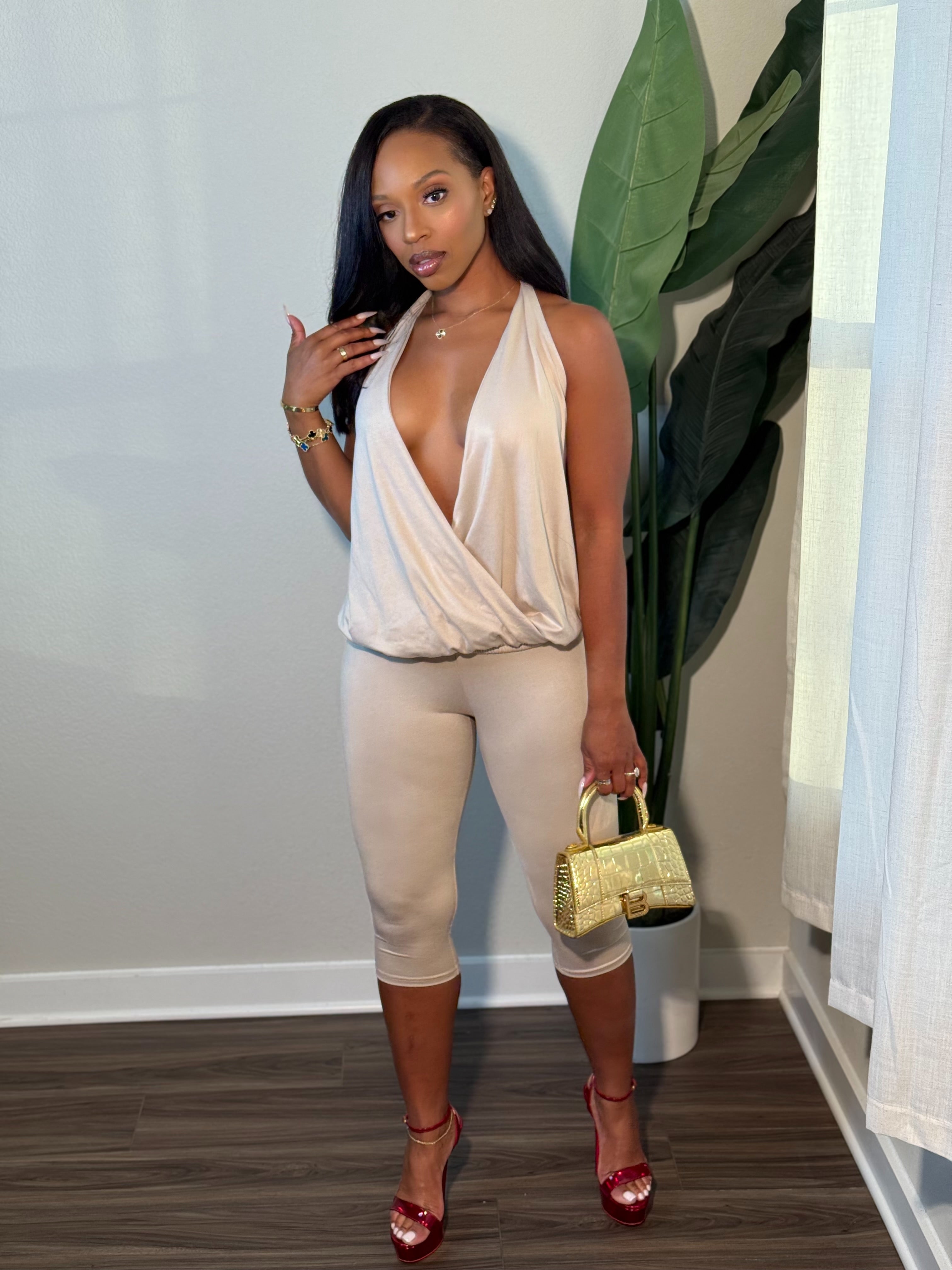 Talk To Me Nicely Set (Nude)