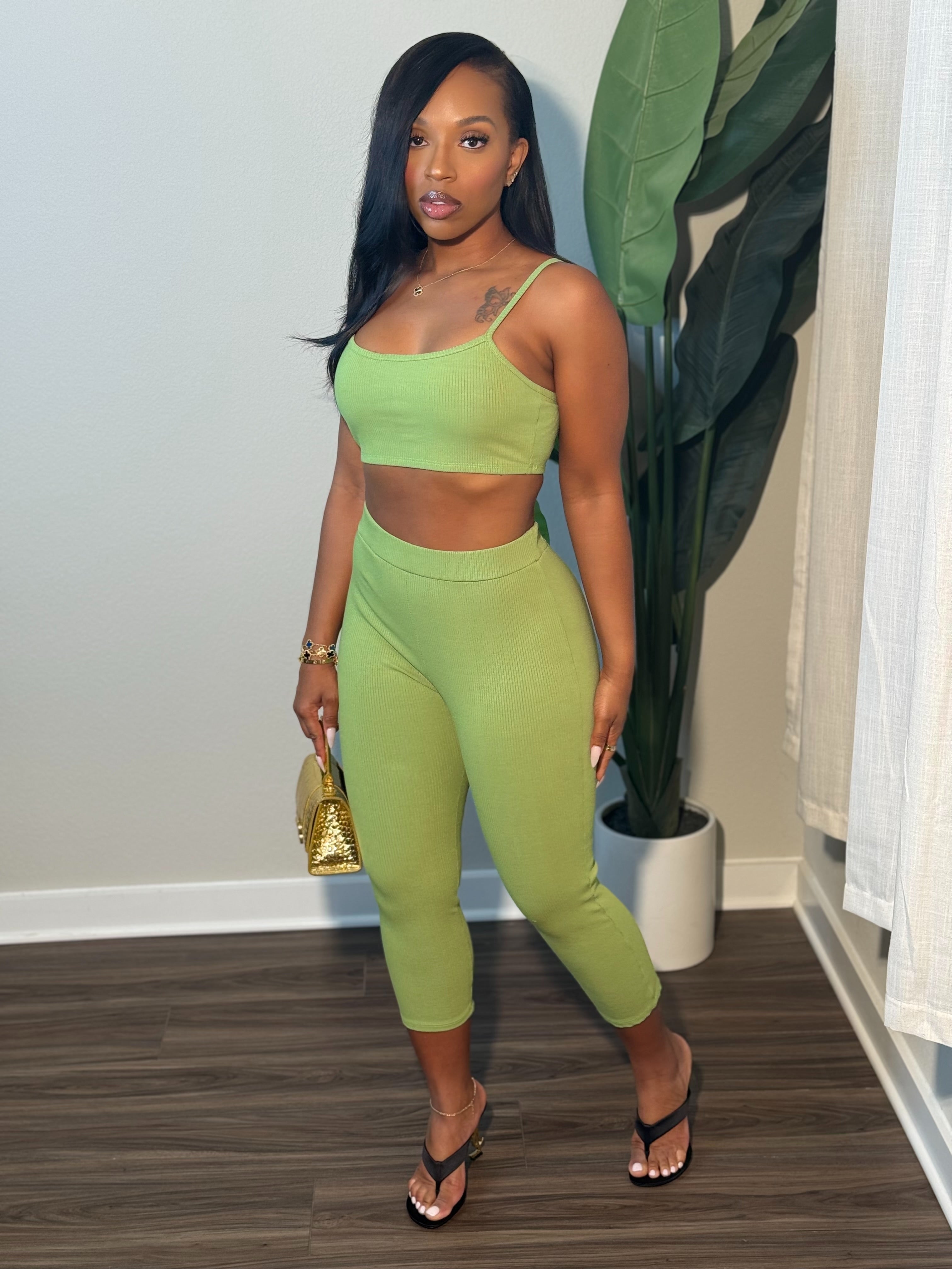 Britt 3 piece Set (Avocado)