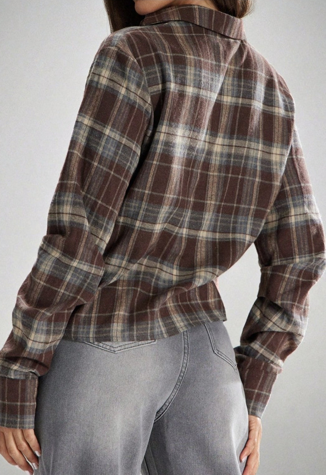 Fashion Top (Blue and Brown) ships out 12/2