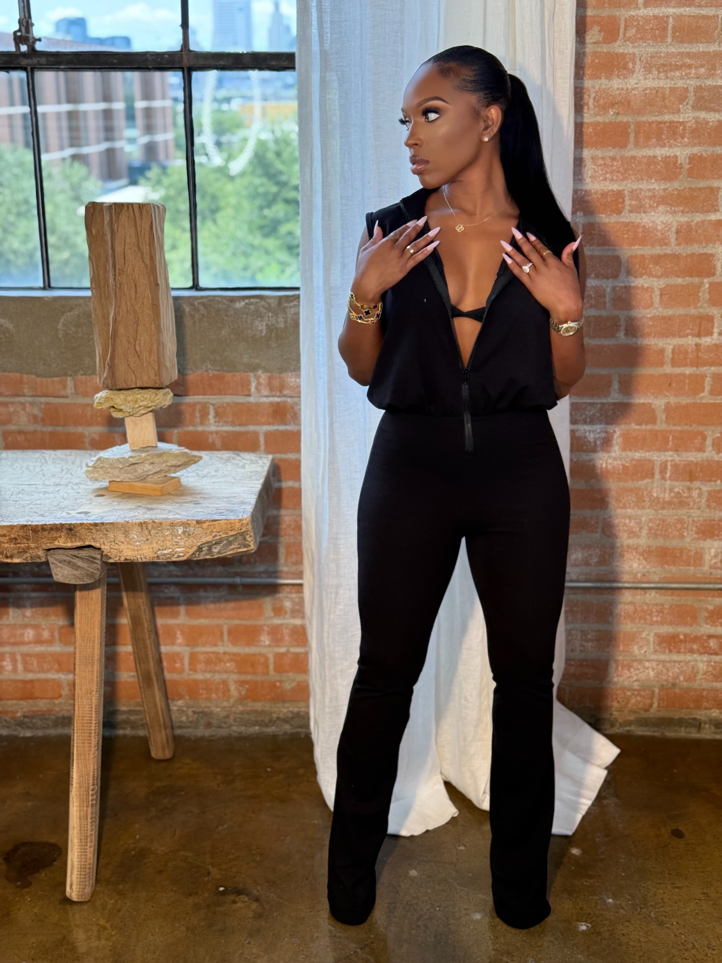 One Piece Jumpsuit (Black)