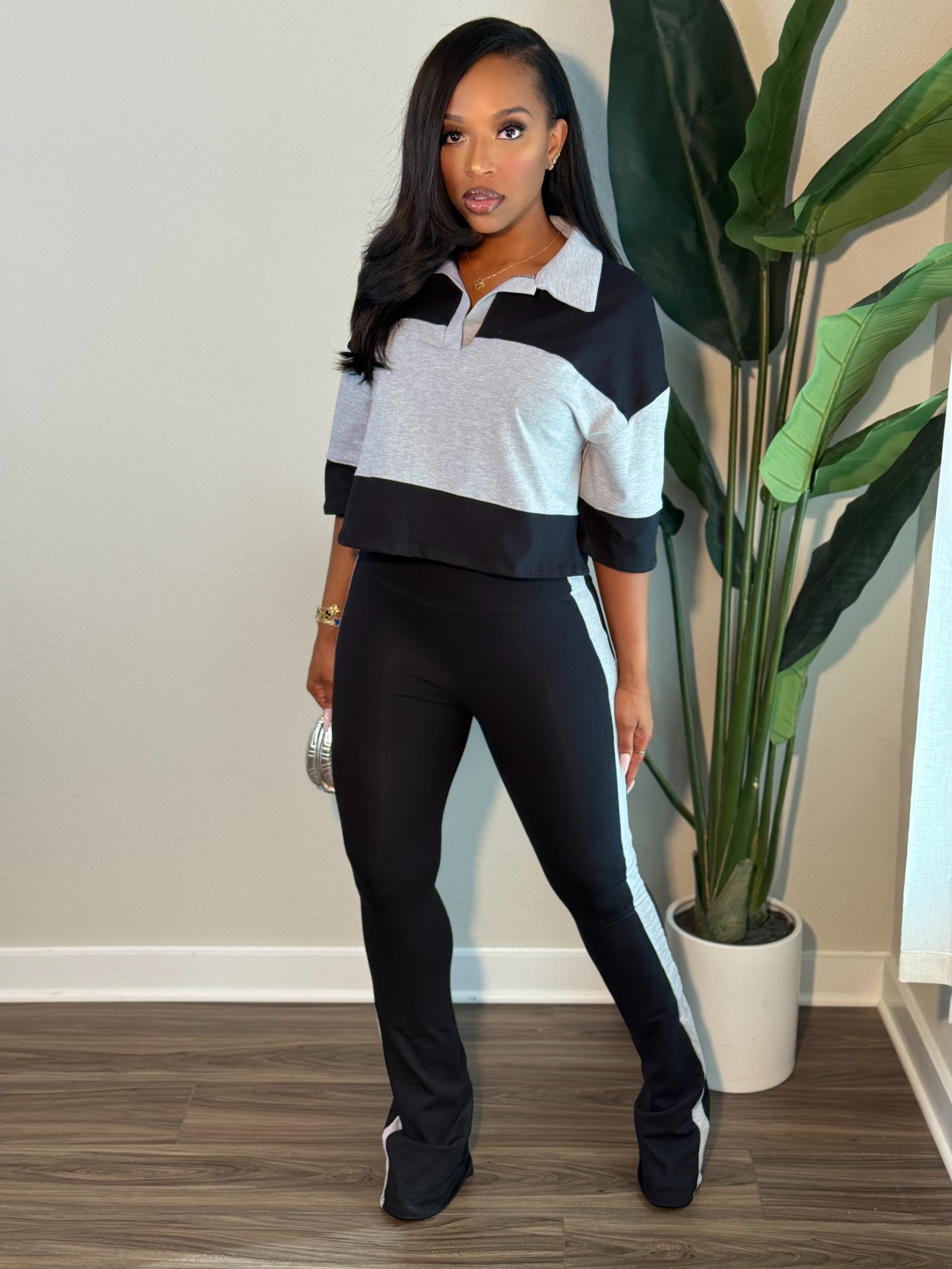 Drew Set (Black/H.Grey)