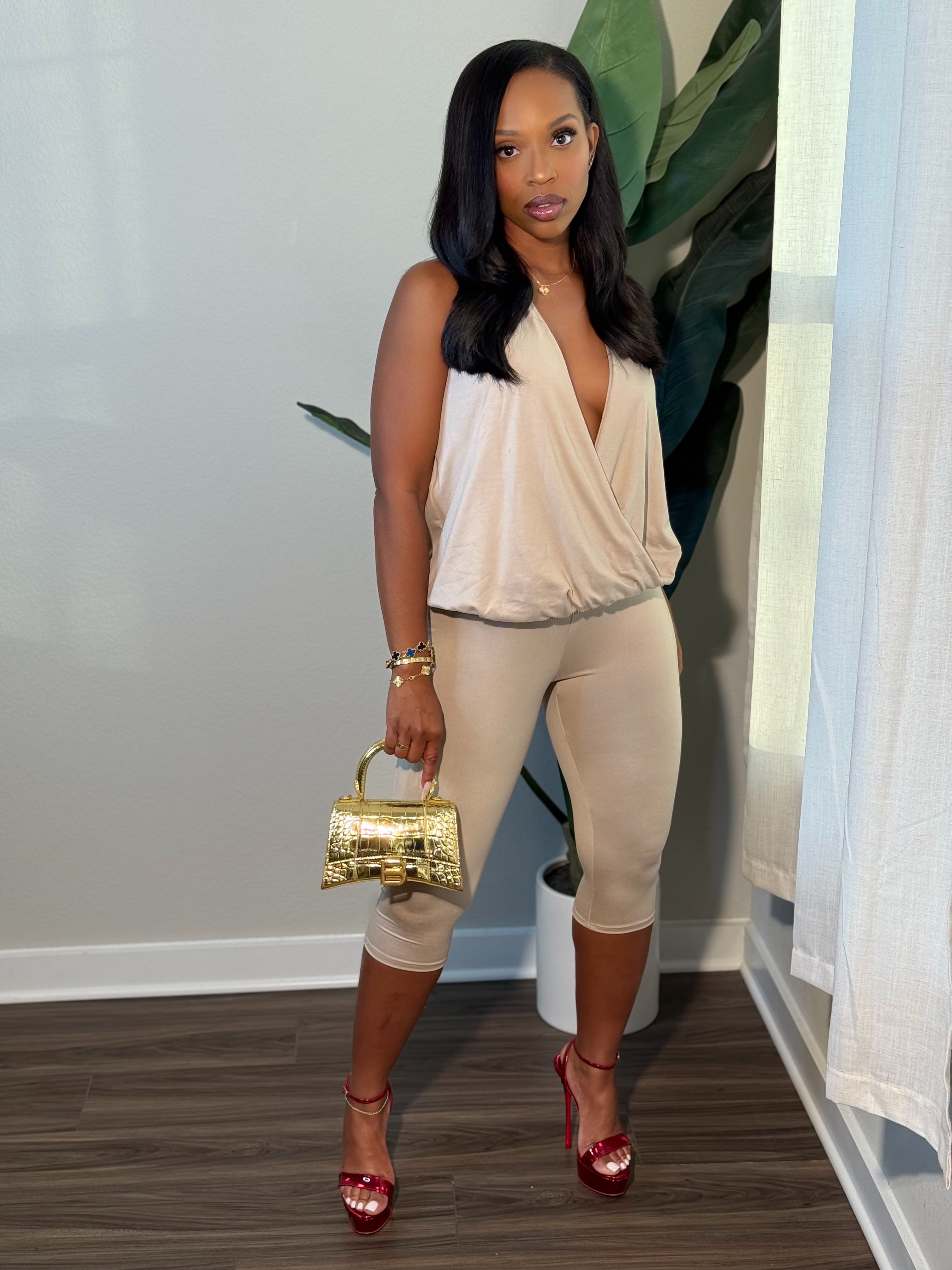 Talk To Me Nicely Set (Nude)