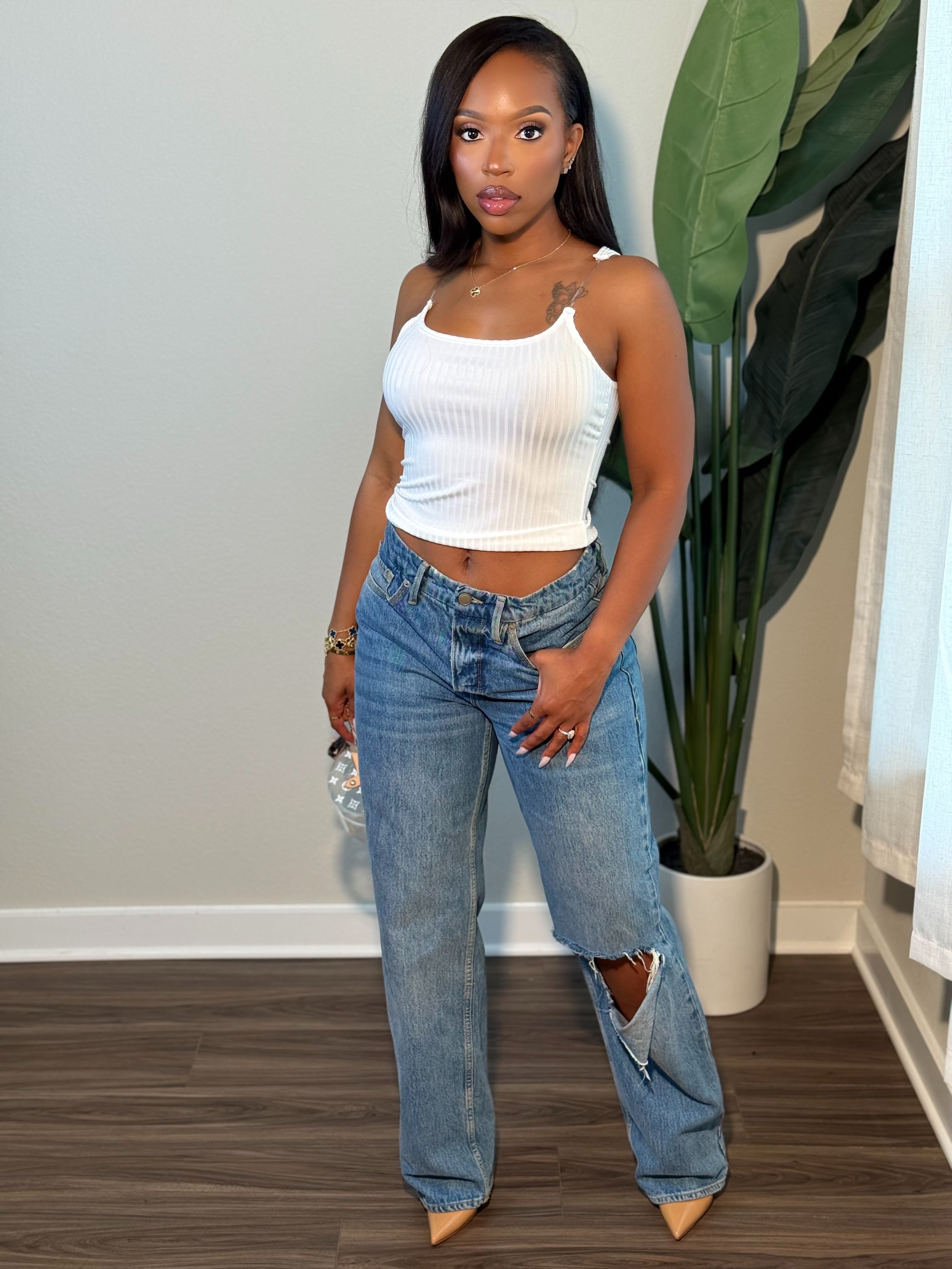 Simple Tank (White)