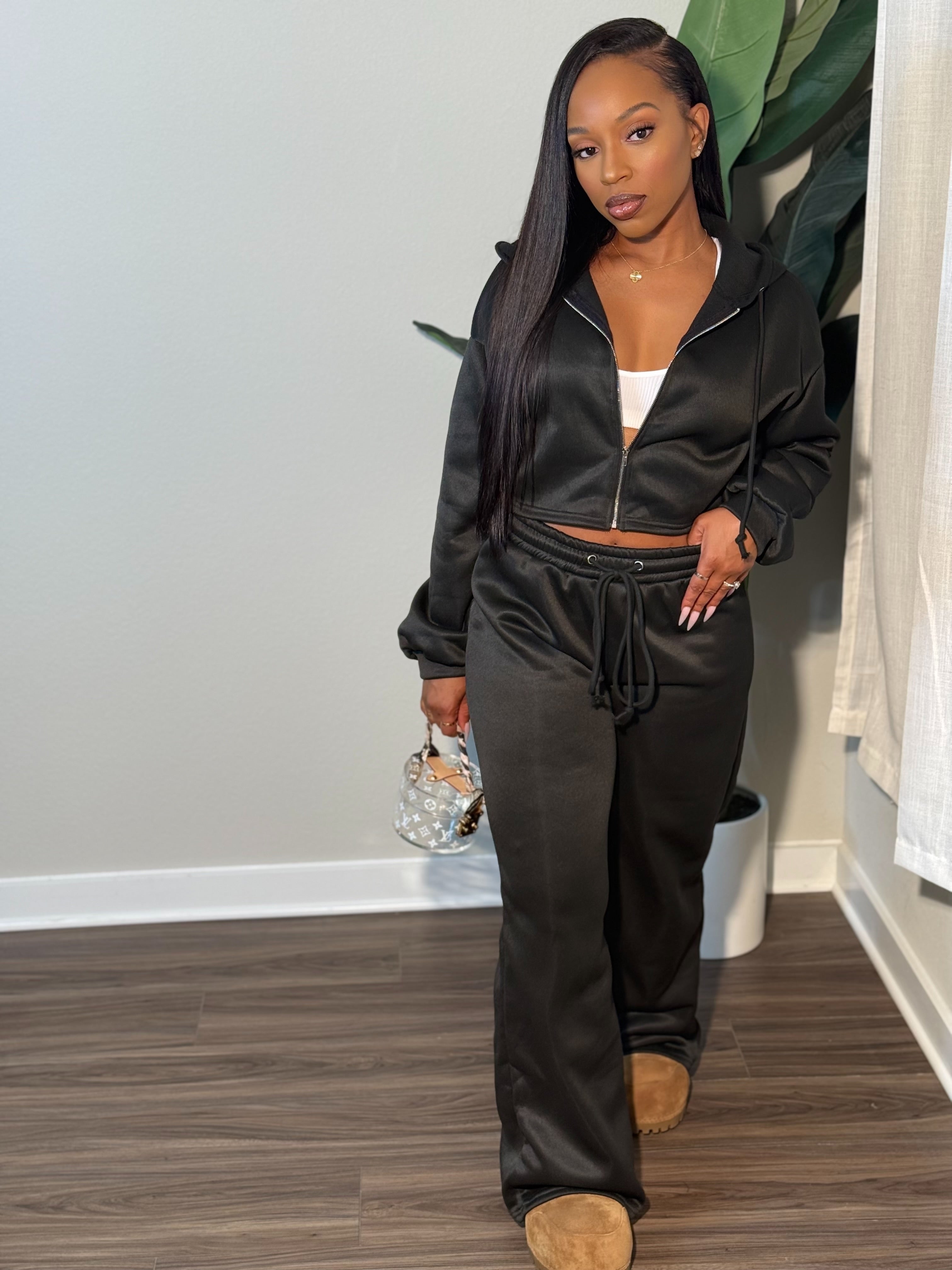 Jade Jogger Set (Black)