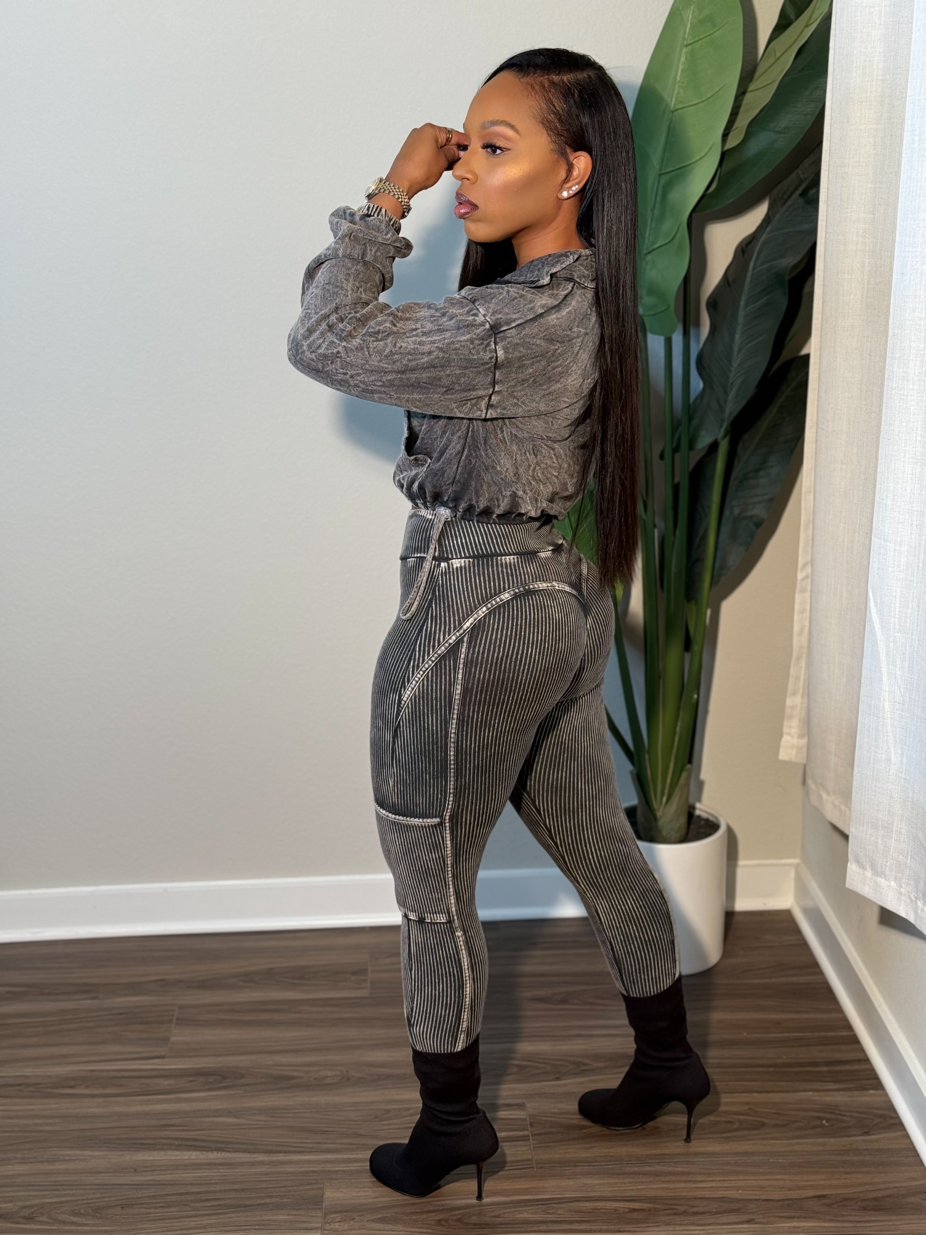 Lexy Set (Acid Black)