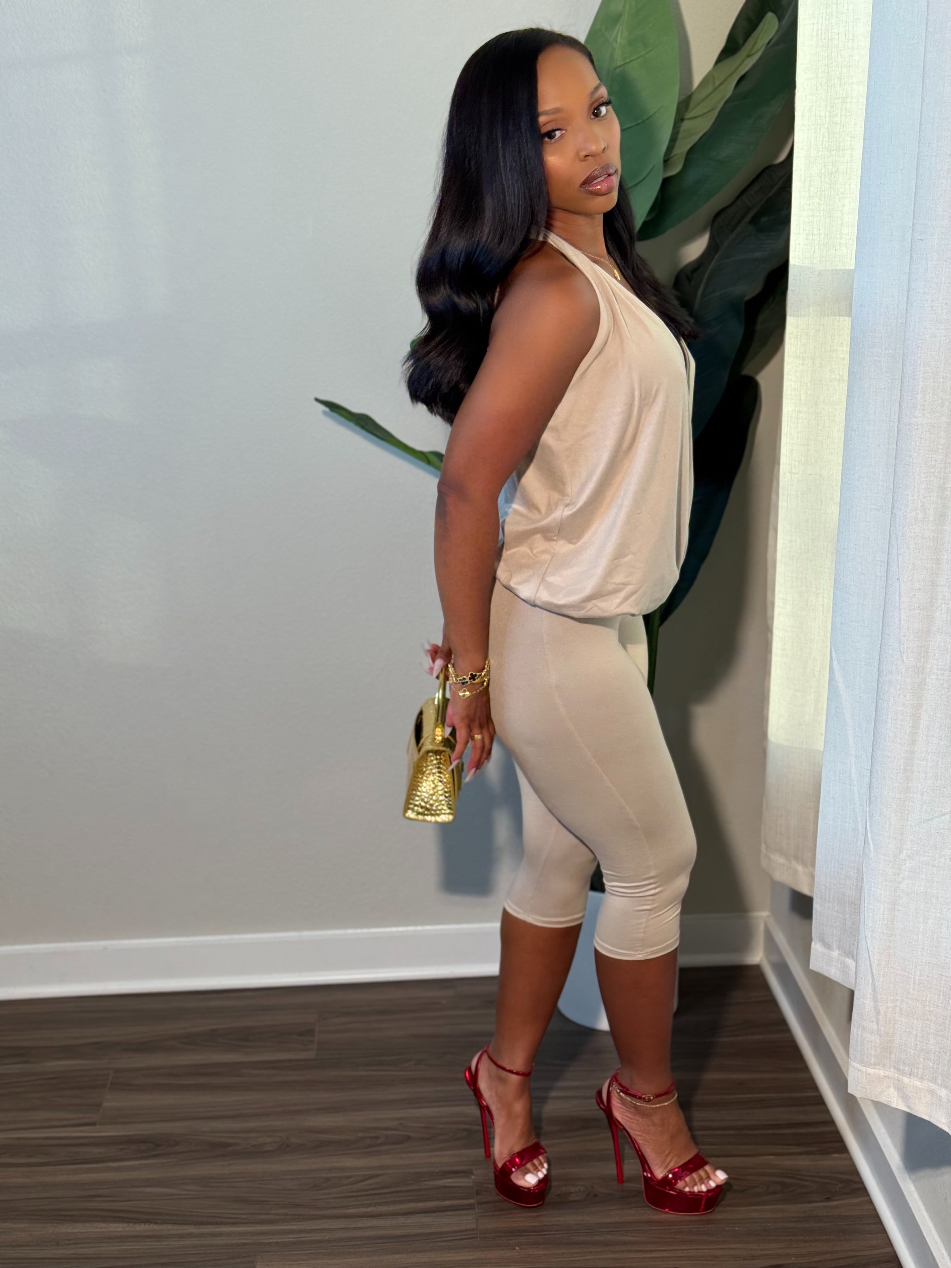 Talk To Me Nicely Set (Nude)