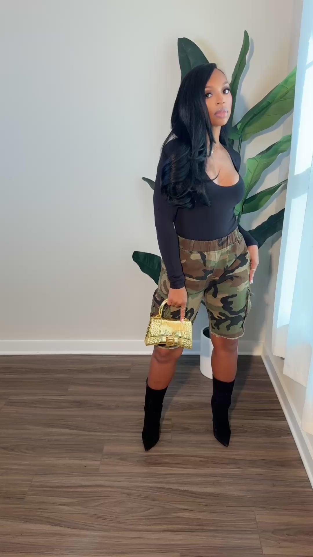 Alex Camo Shorts