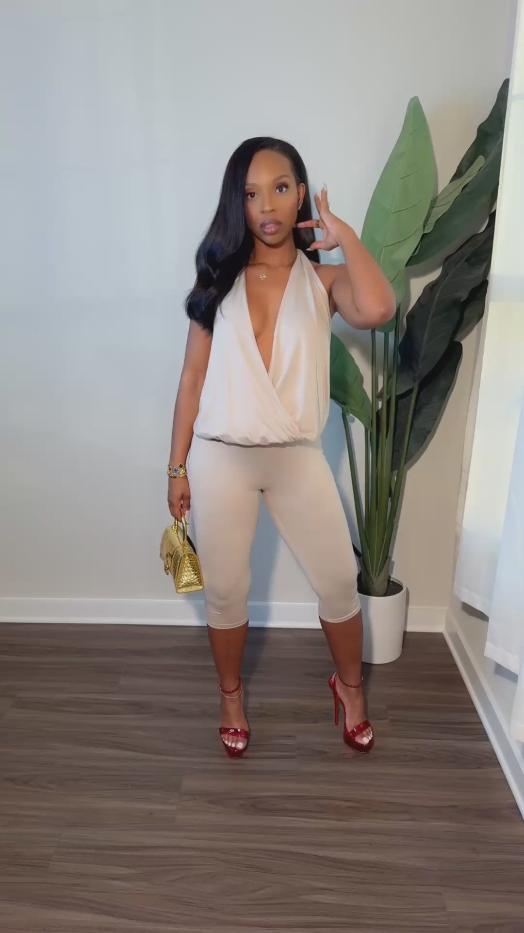 Talk To Me Nicely Set (Nude)