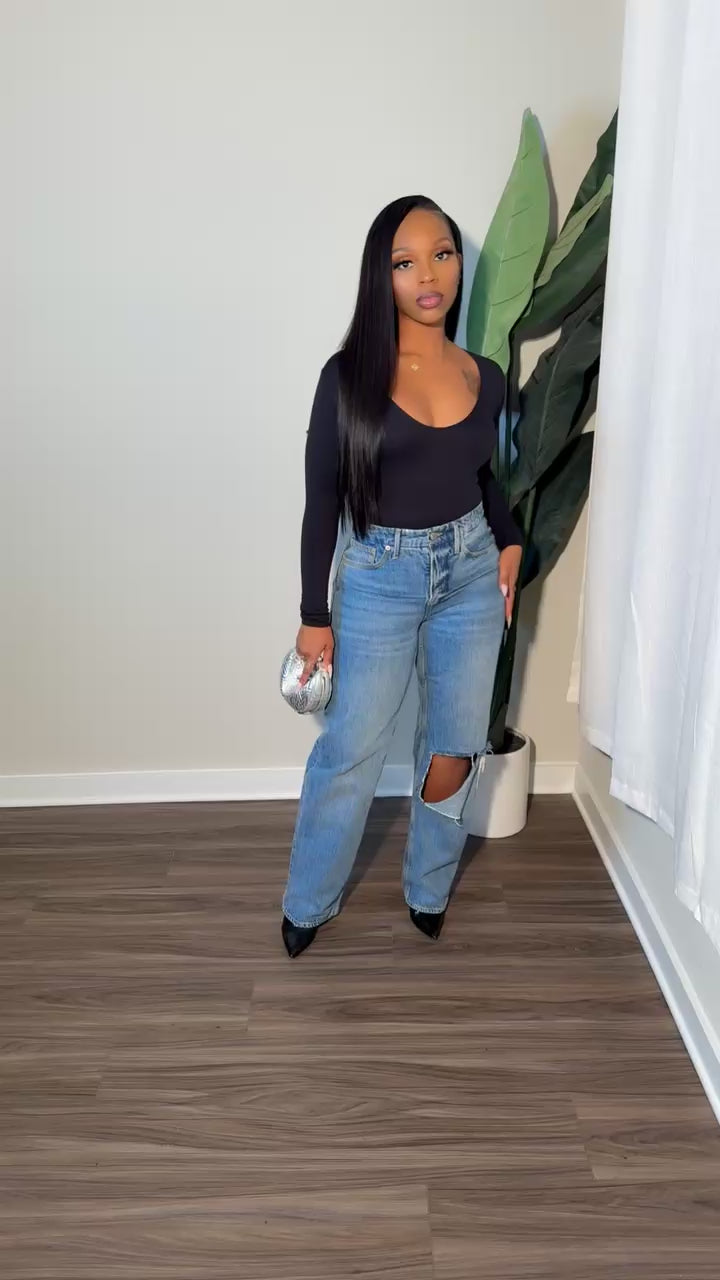 Ava Bodysuit (Black)