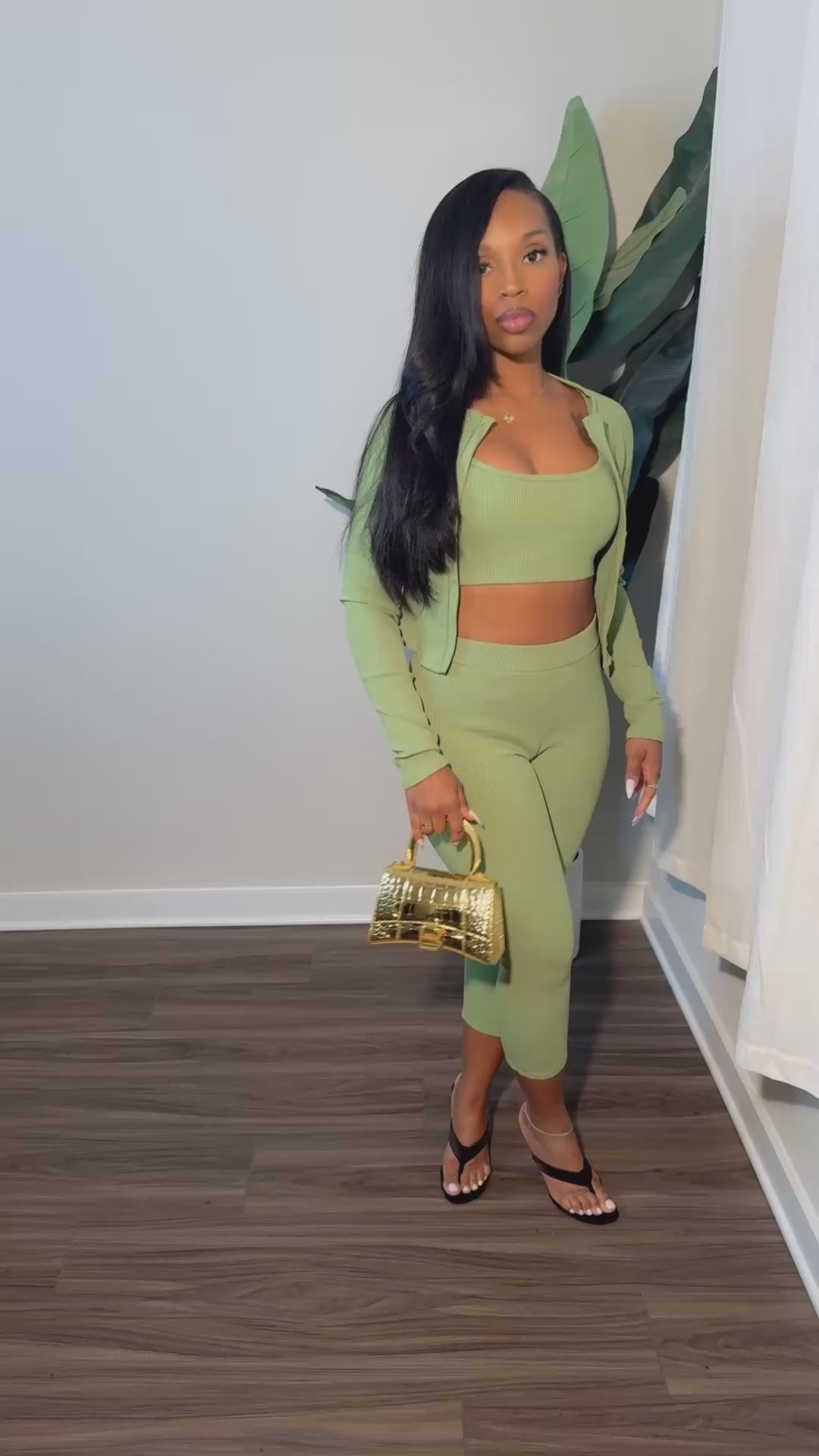 Britt 3 piece Set (Avocado)