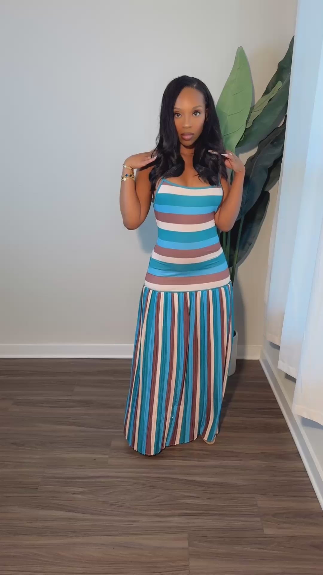 Summer Vibes Dress (Green)